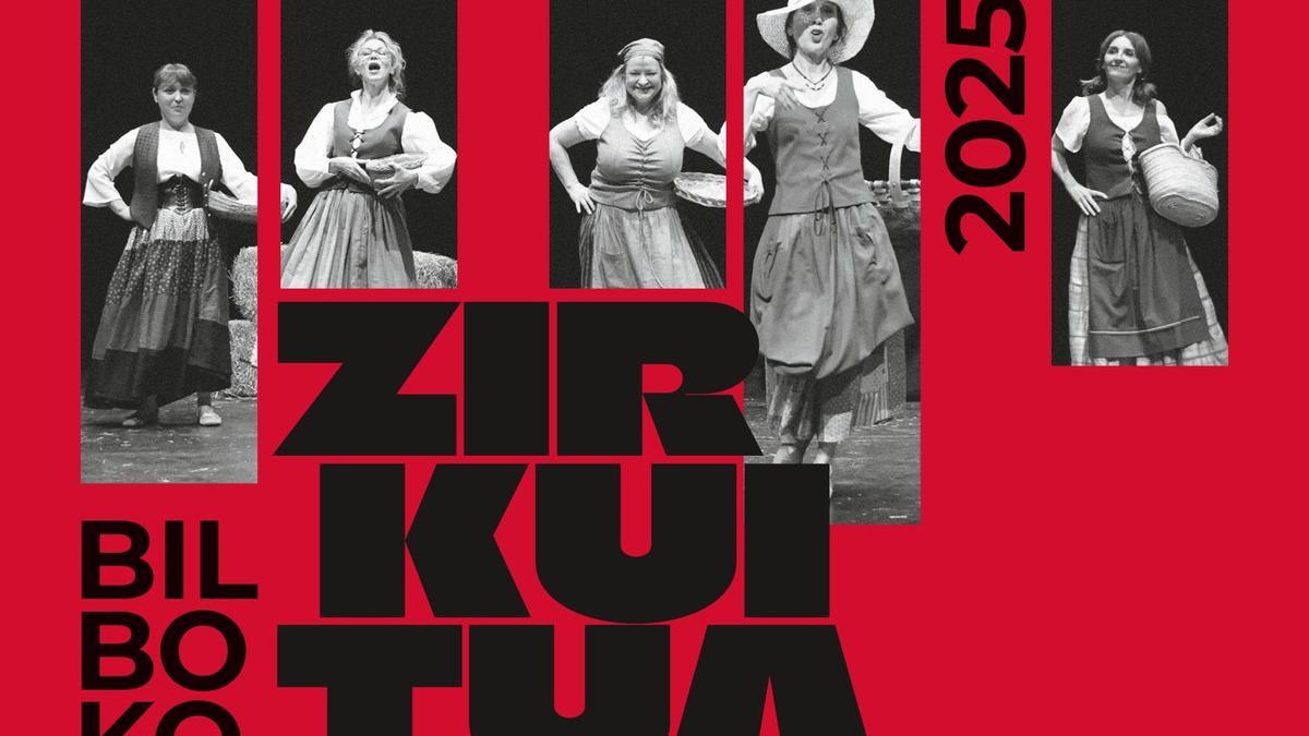 Bilboko Zirkuitua programaren kartela.