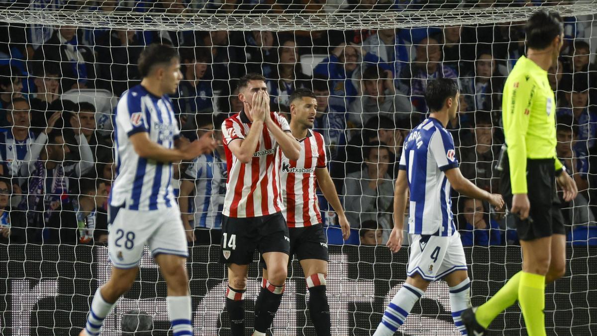 El Real Sociedad-Athletic, en imágenes