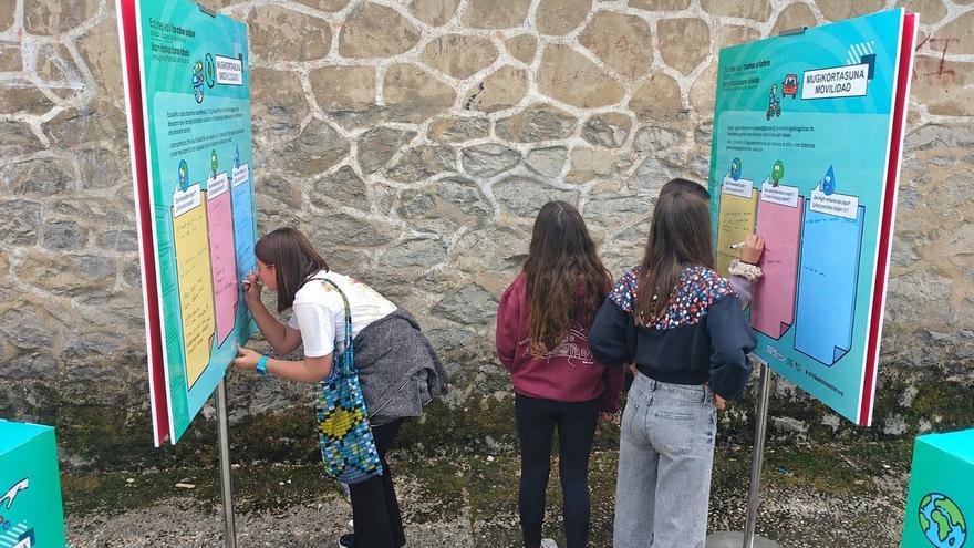 El muro climático llega este sábado a la plaza de la Provincia