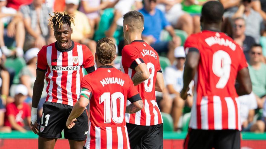 Aquel Elche-Athletic que le quitó un peso de encima a Nico Williams (11-9-2022)