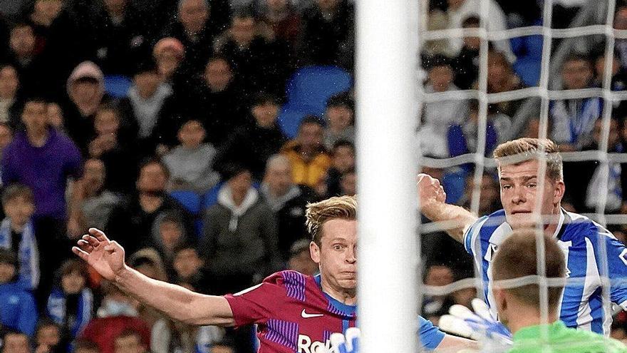 Sorloth dispuso de varias ocasiones de gol el pasado jueves frente al Barcelona, pero no estuvo acertado de cara a a puerta.