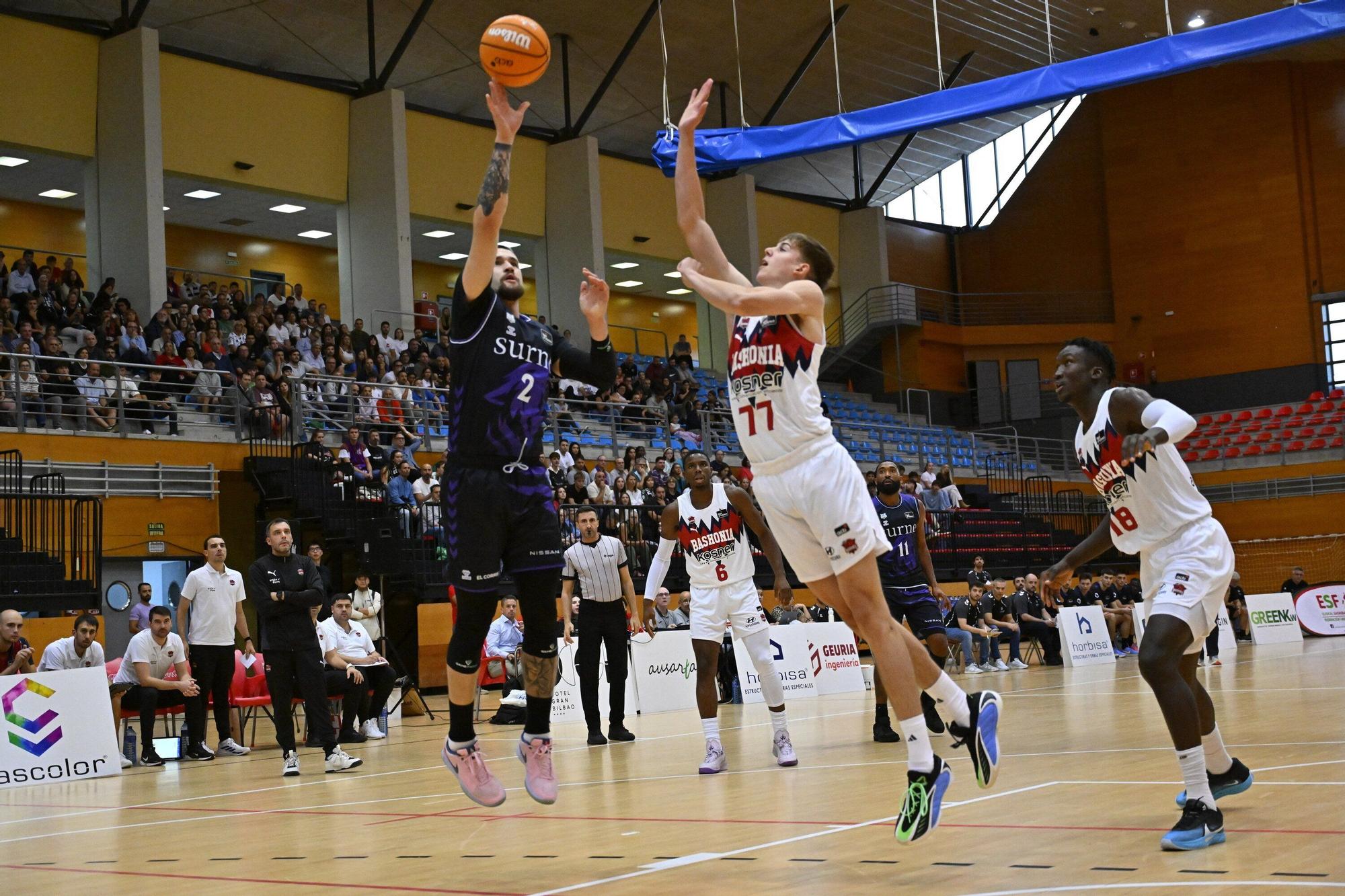 El Bilbao Basket-Baskonia, en imágenes