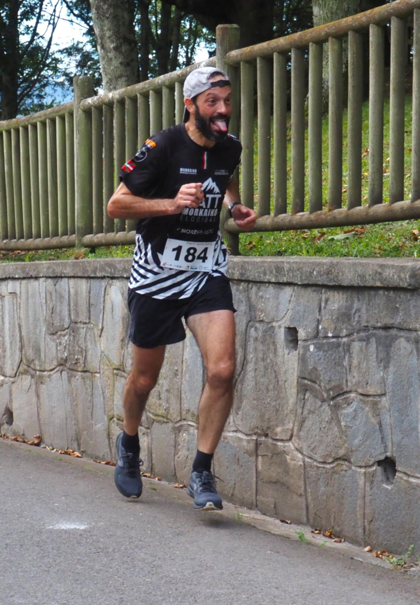 Pello Osoro y Patri Amundarain, los más rápidos en la dura ascensión de Eibar a Arrate