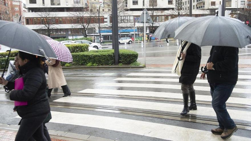 Euskadi activa el aviso amarillo por precipitaciones intensas para este lunes