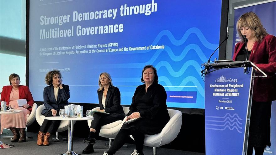 Navarra reafirma su compromiso con una Europa sostenible y democrática en la Conferencia de Regiones Periféricas y Marítimas