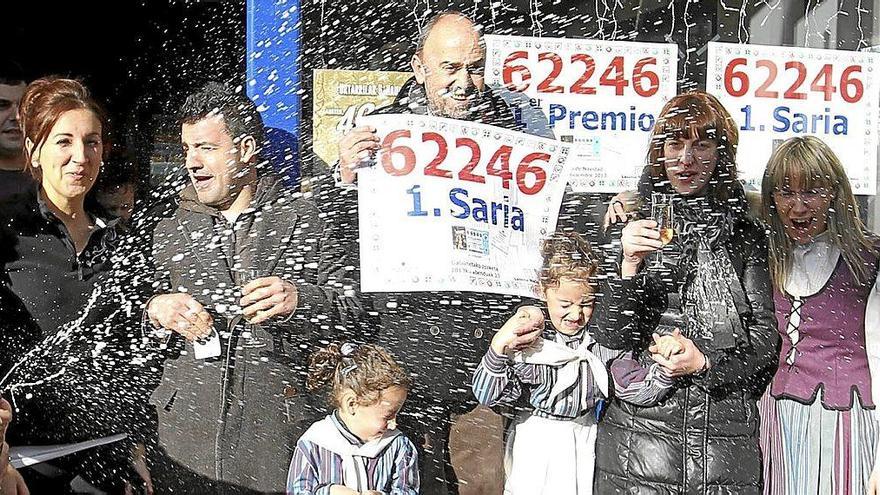 Cada guipuzcoano gasta 62 euros en la lotería de Navidad