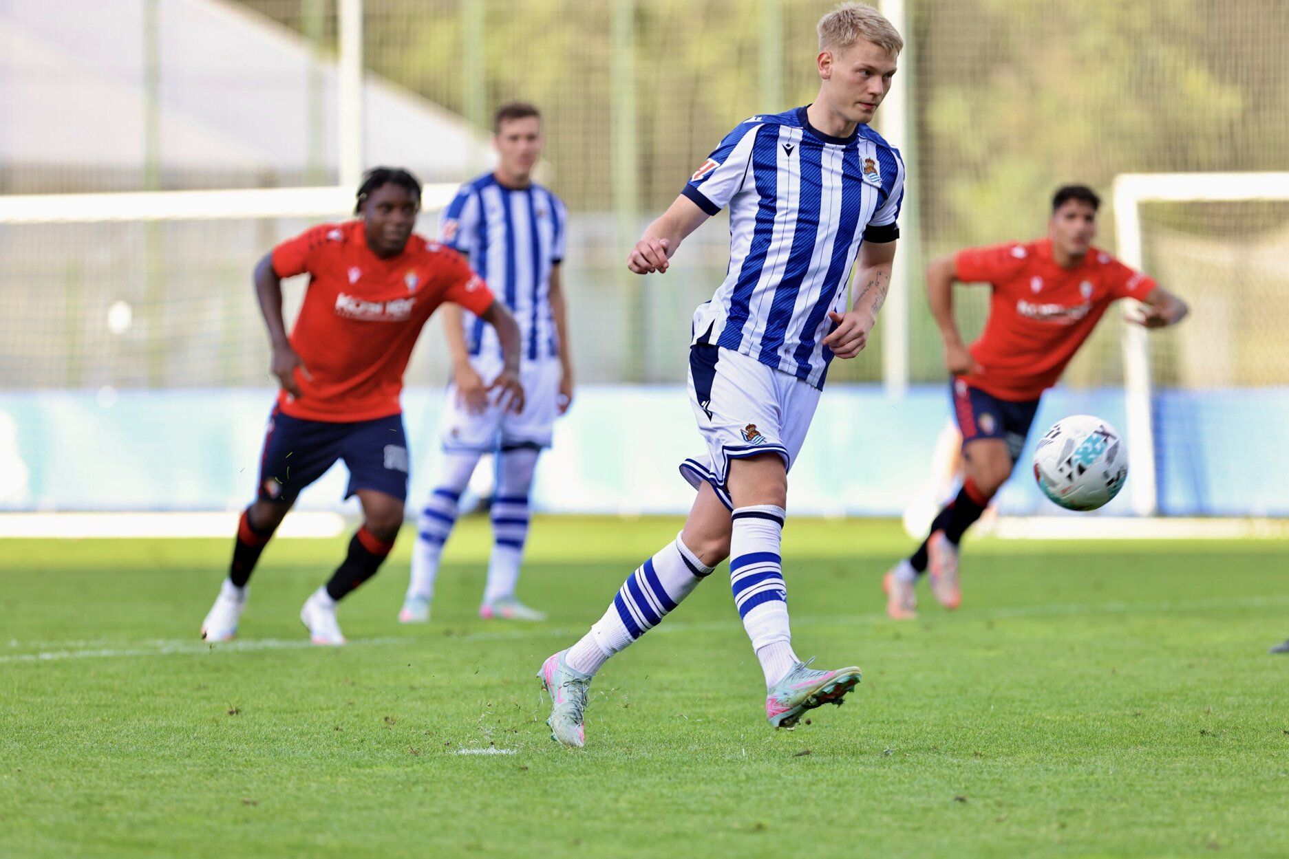 Real Sociedad-Osasuna: Zubieta disfruta del amistoso