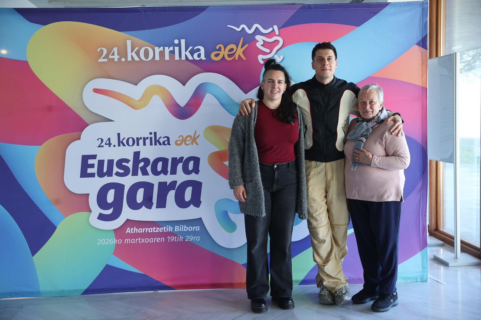 Presentación de 'Xiberutikan mendebaldera', la nueva canción de la Korrika