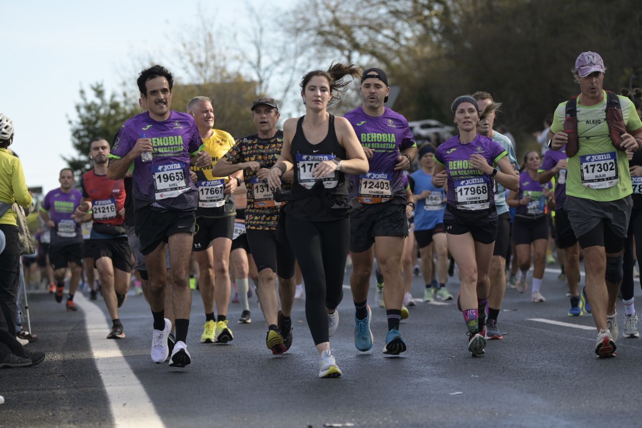 La Behobia, a su paso por Gaintxurizketa