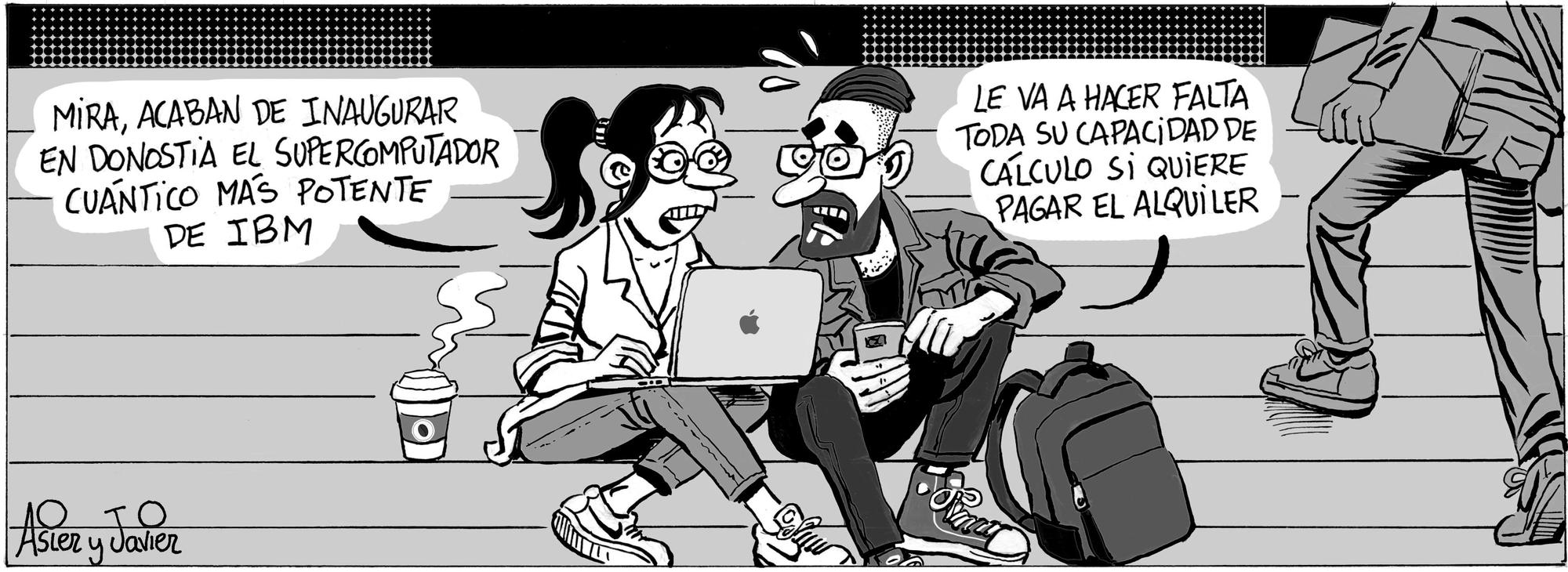 La tira de Asier y Javier del miércoles 15 de octubre de 2025