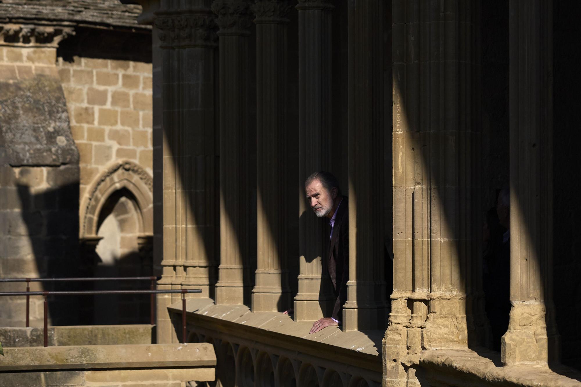 Fotos de la visita de los Reyes a Olite y Tudela
