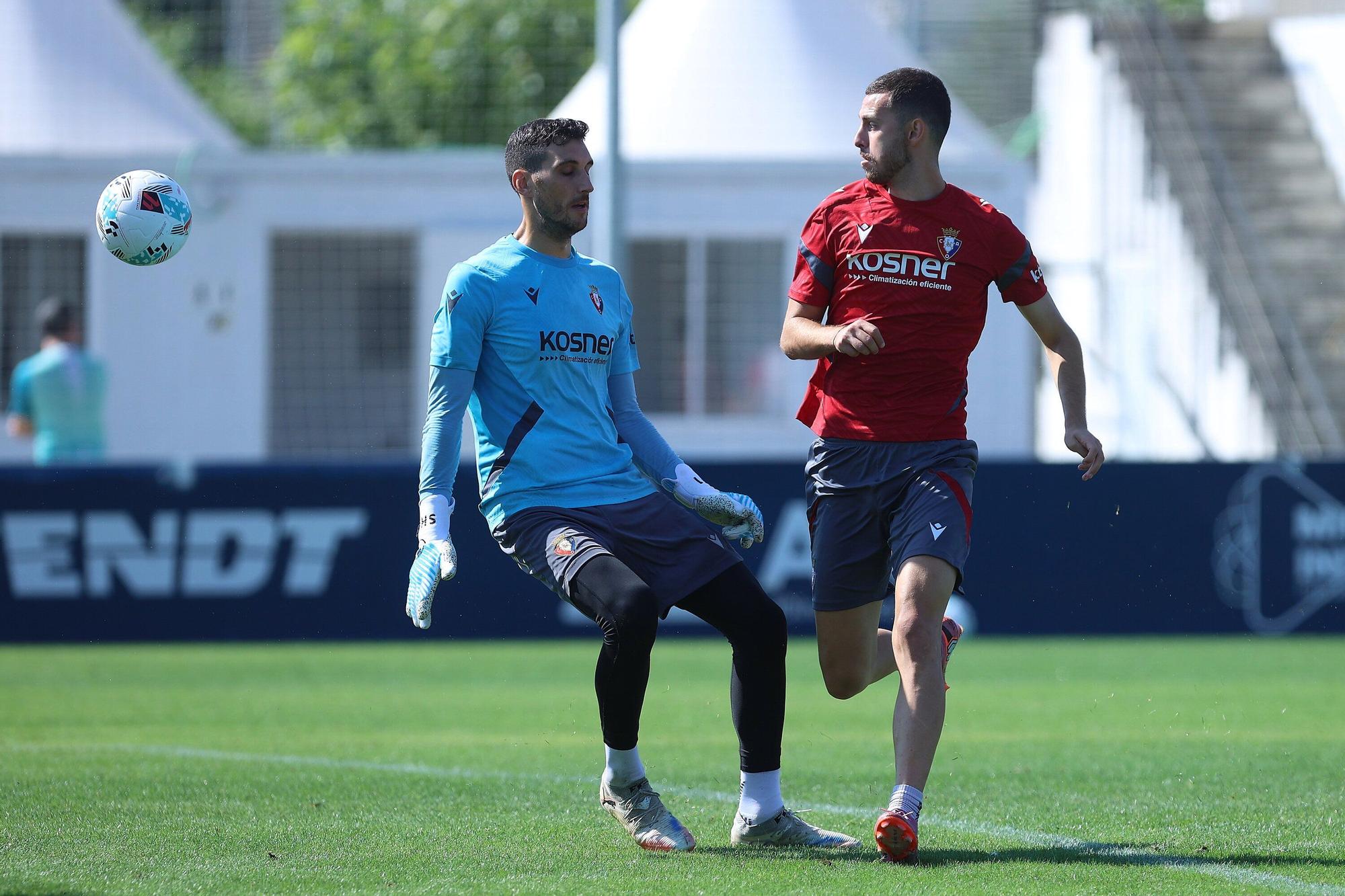 Fotos del entrenamiento de Osasuna (23/08/2025)