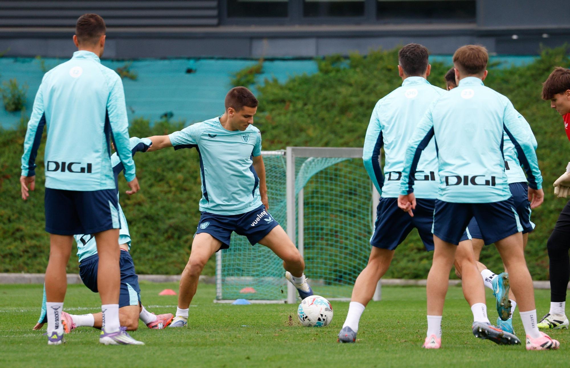 Entrenamiento del Athletic en Lezama