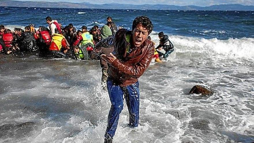 La orilla de Lesbos llega hasta Donostia