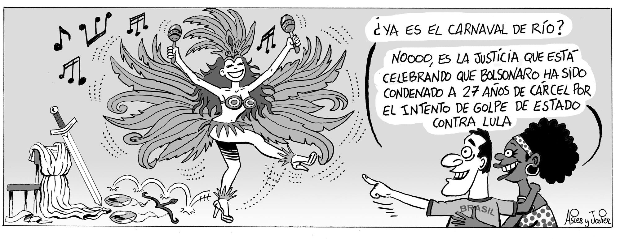 La tira de Asier y Javier del sábado 13 de septiembre de 2025