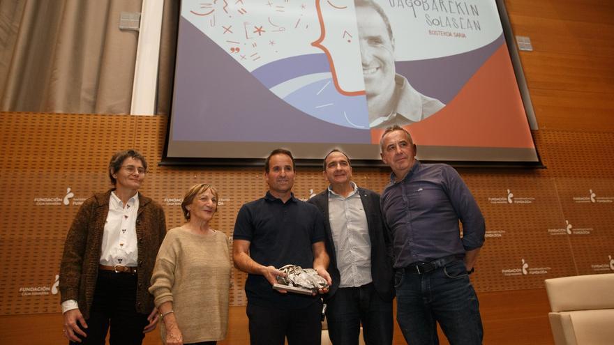 Jagoba Arrasatek hunkiturik jaso du IKF Fundazioaren Bostekoa saria