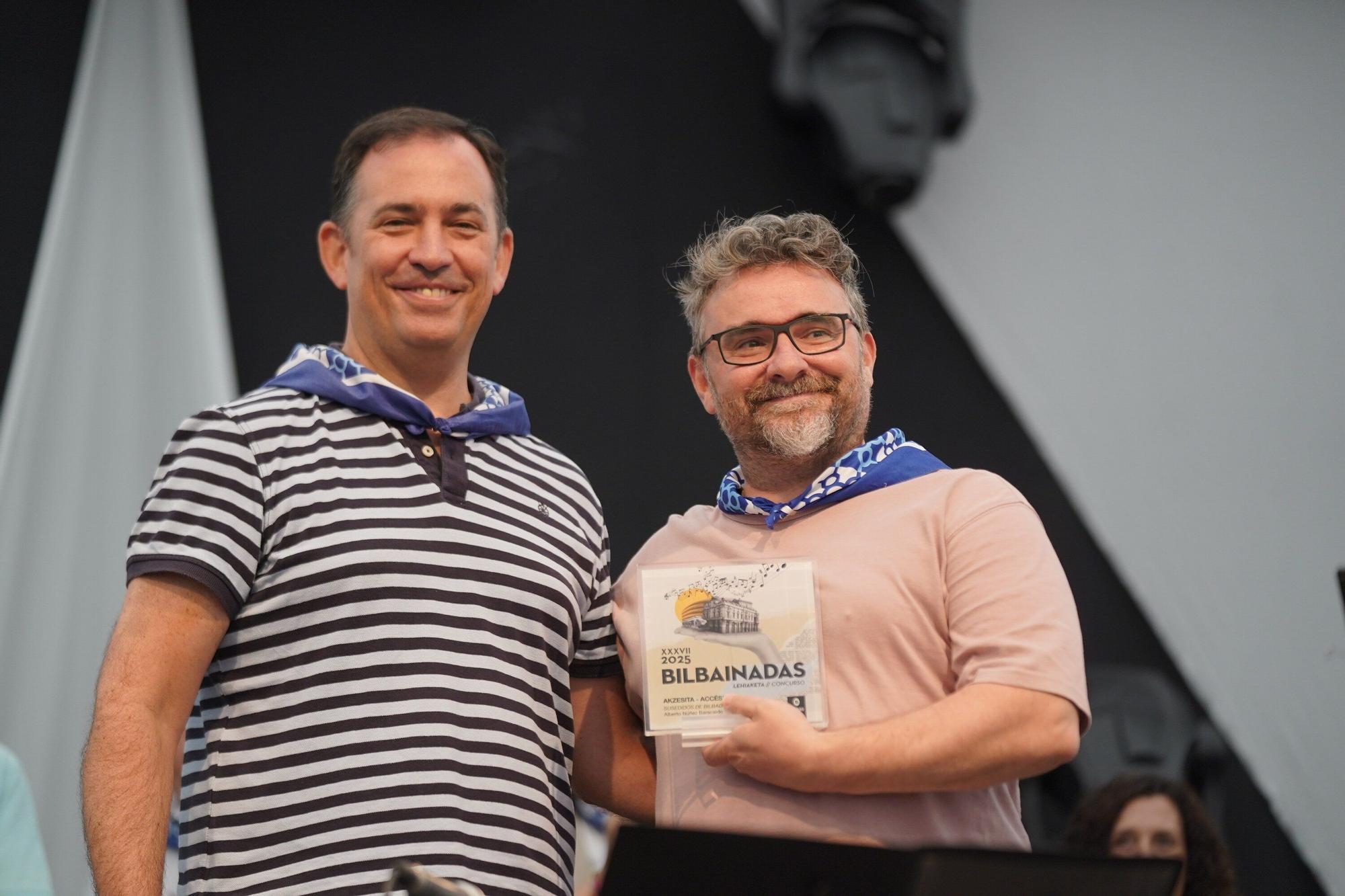En imágenes: La entrega de premios de las bilbainadas