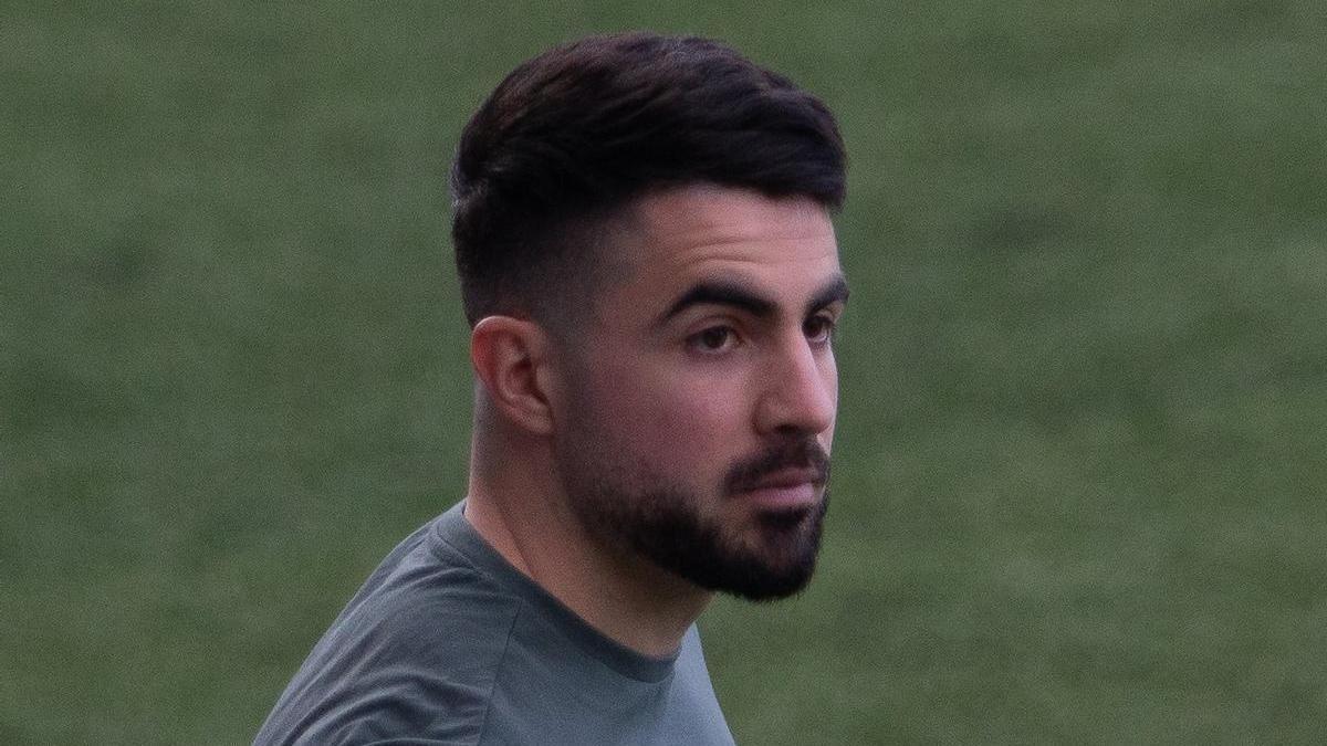 Álvaro Garrido, durante un partido.