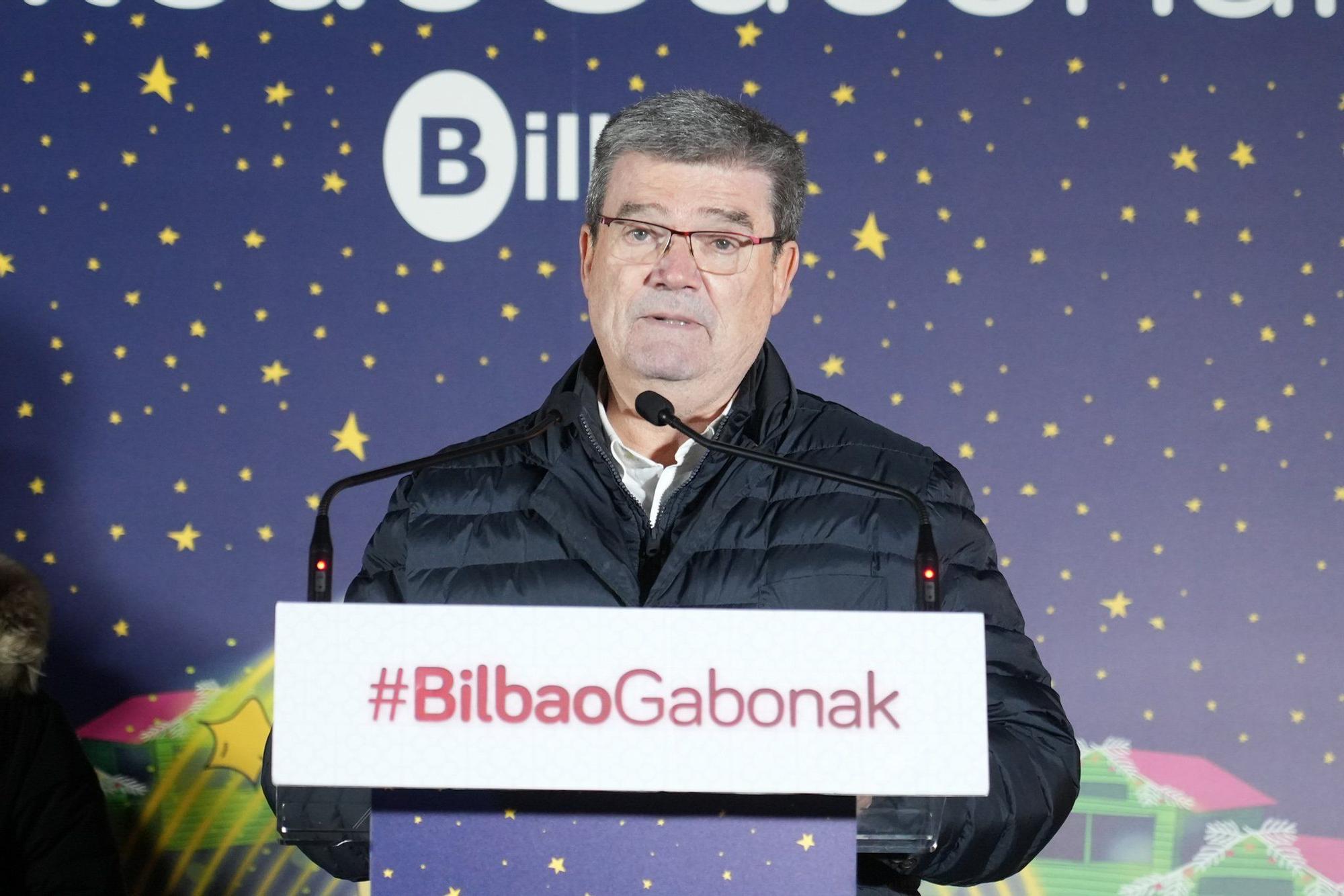 En imágenes: la Navidad ya luce en Bilbao