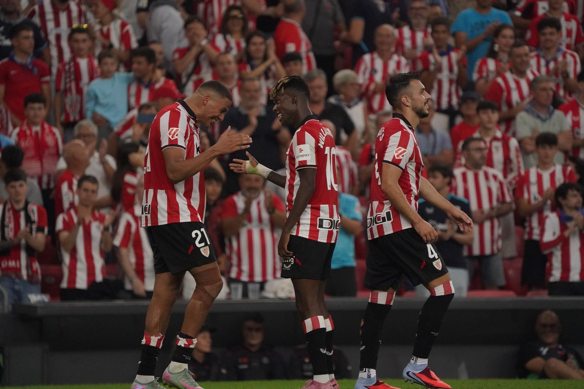 El Athletic-Sevilla, en imágenes