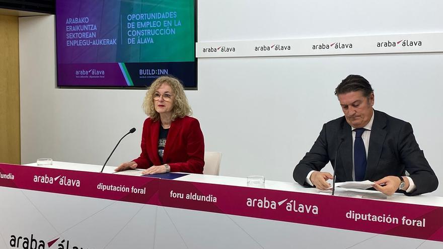 Foru Aldundiak eta BUILD:INN klusterrak eraikuntza sektorean enplegua sustatzeko programa bat abiarazi dute