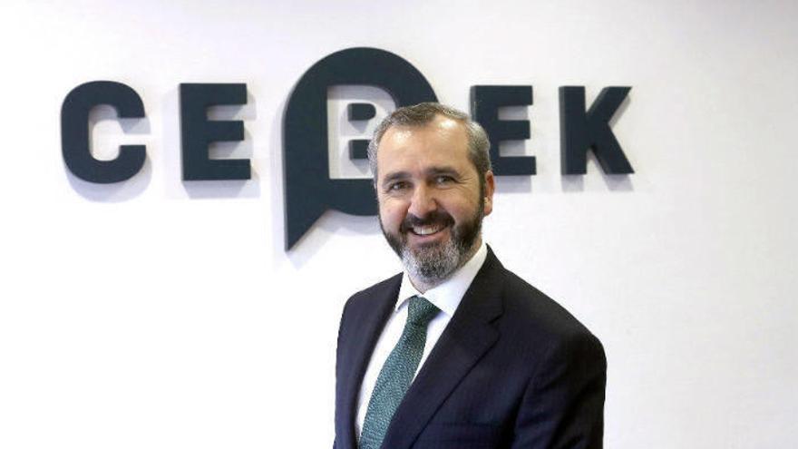 El presidente de la Confederación Empresarial de Bizkaia, Iñaki Garcinuño.