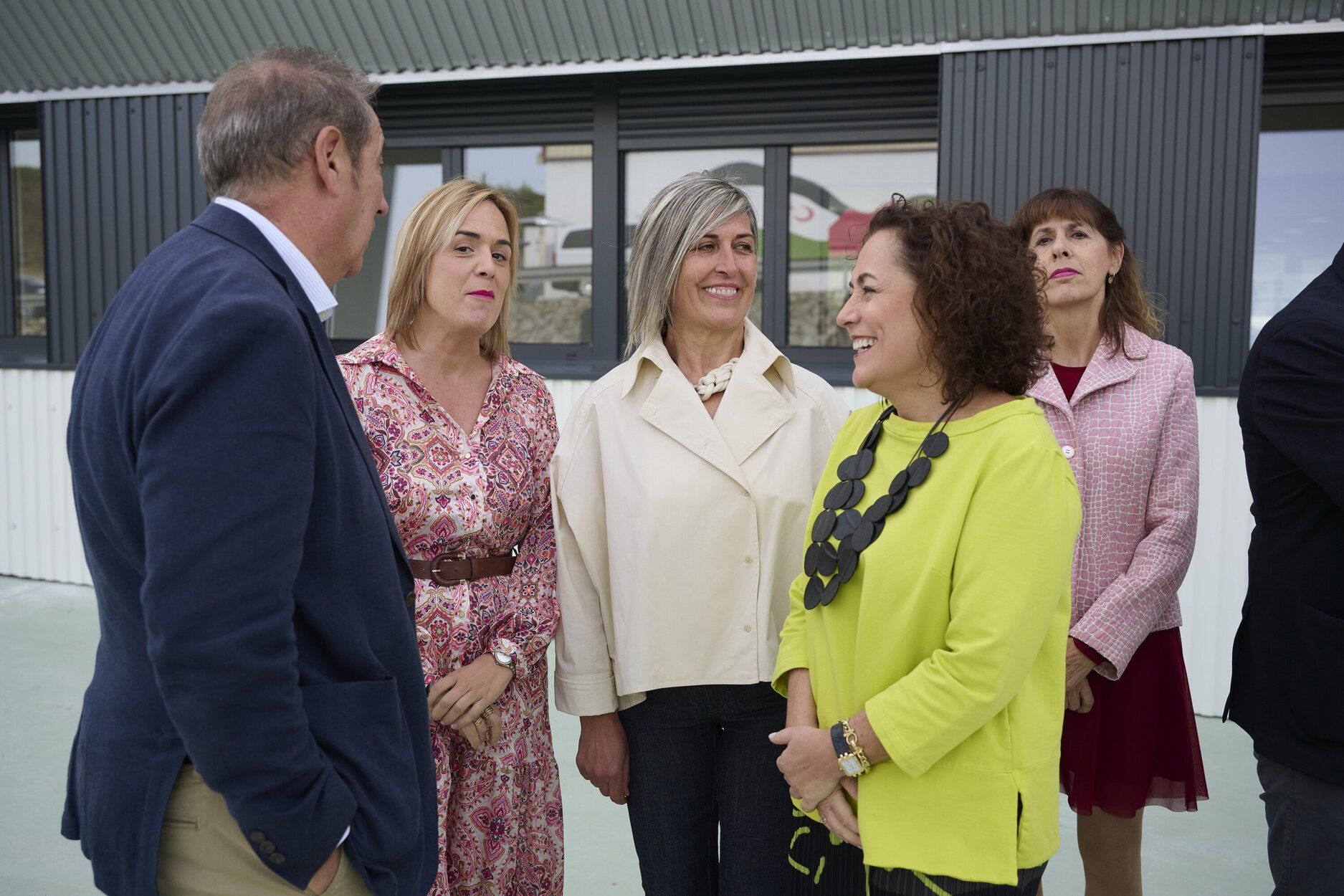Fotos de la visita de la reina Letizia al CIP FP Lumbier IIP