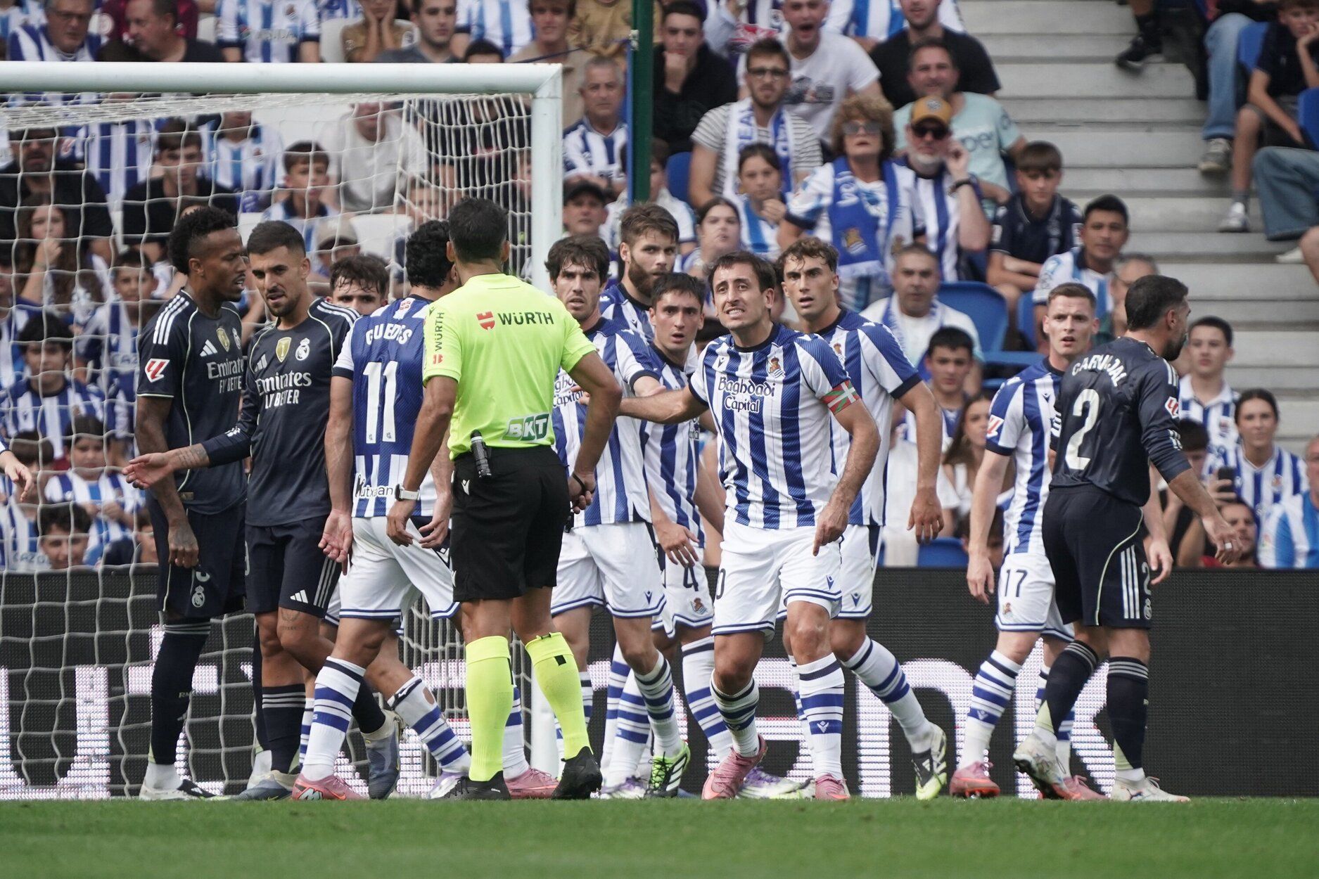 El Real Sociedad - Real Madrid, en imágenes