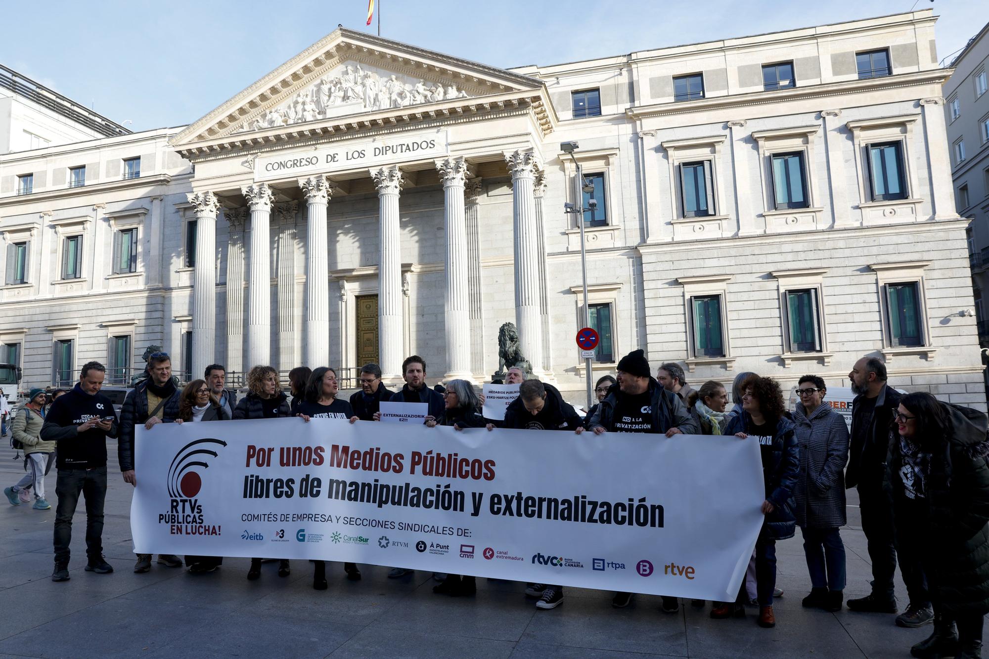 En imágenes: Los médicos mantienen el pulso con Sanidad en una nueva huelga contra el estatuto marco