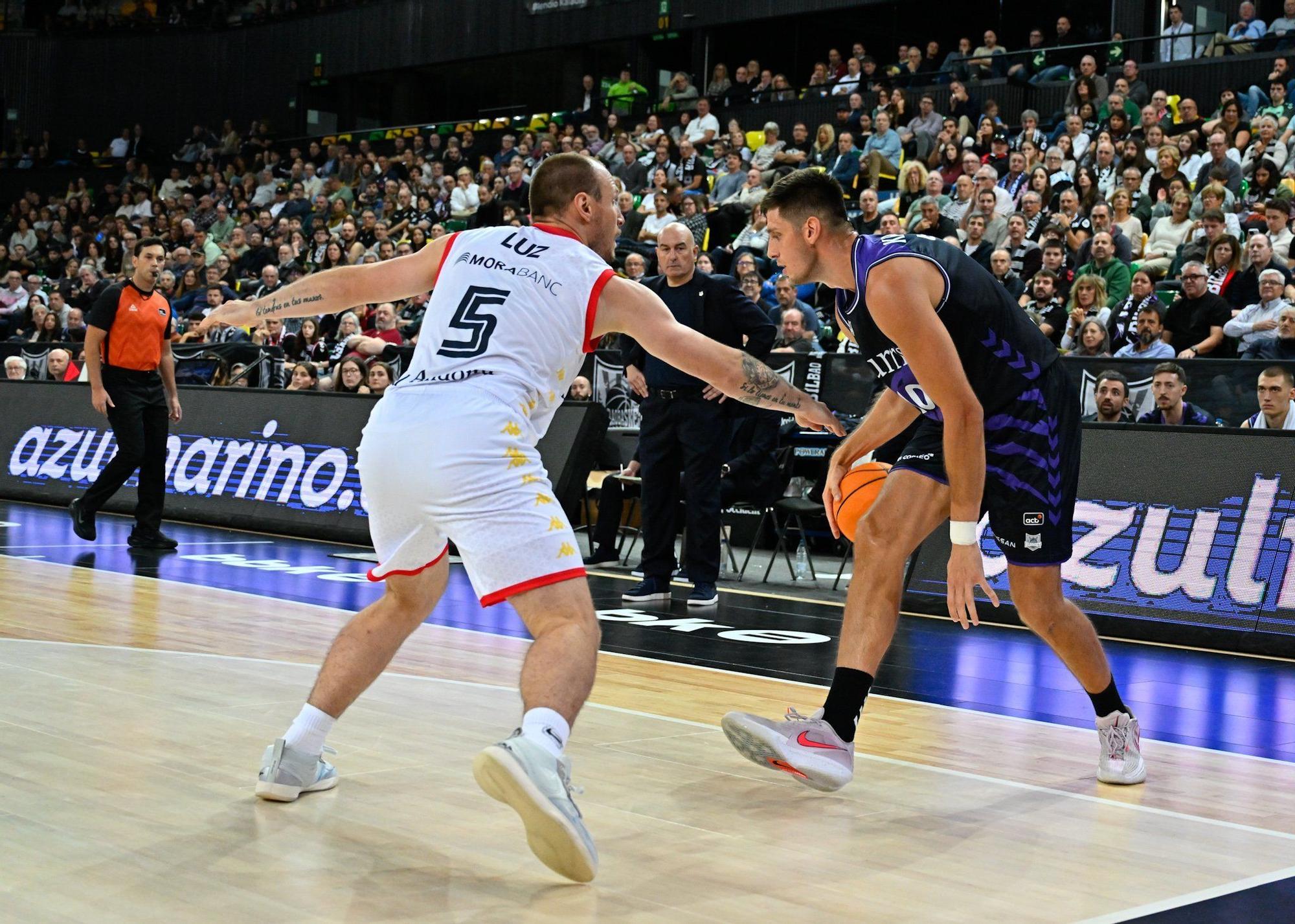 El Surne Bilbao Basket-Morabanc Andorra, en imágenes