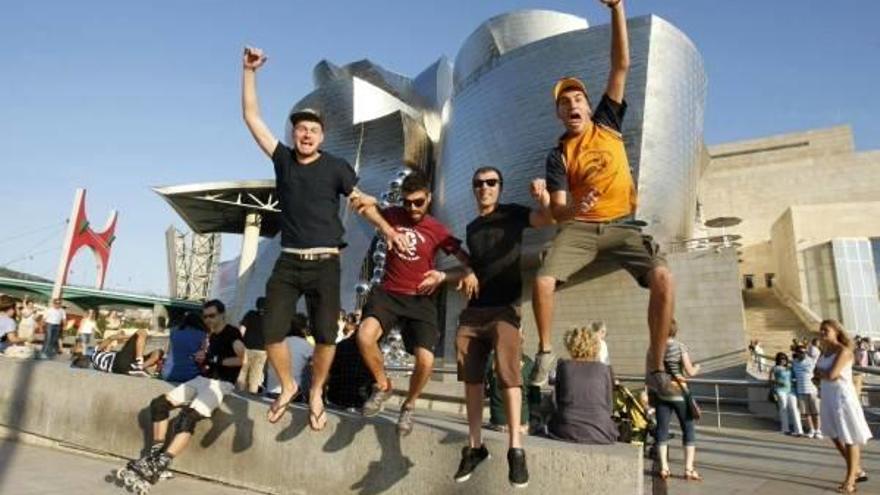 El turismo internacional crece un 13% en Bilbao
