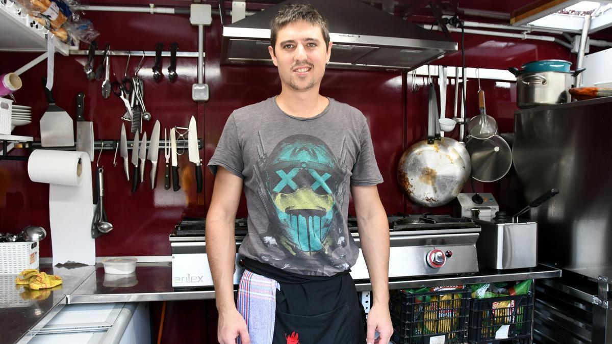 Urki Kortadi Márquez ante los fogones