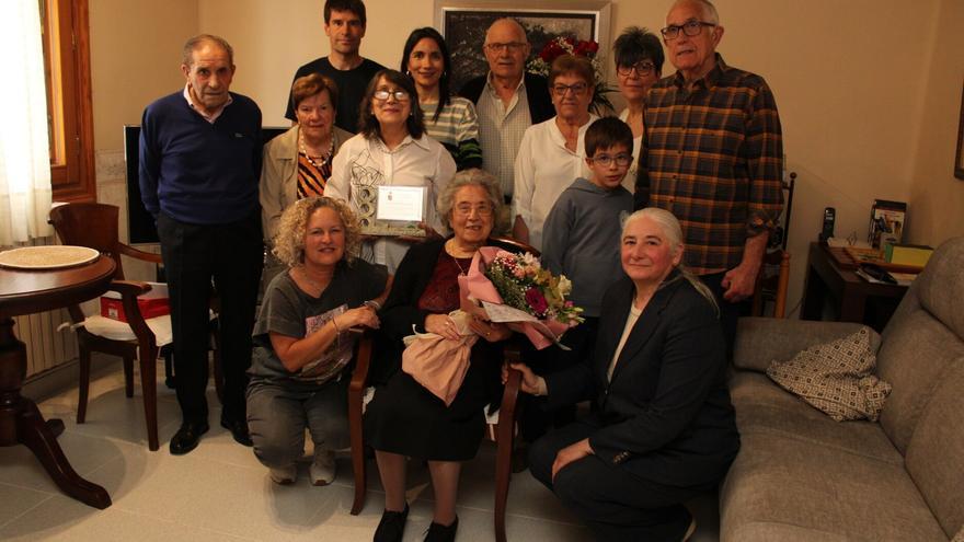 La castejonera Josefa Fernández Jiménez celebra su centenario