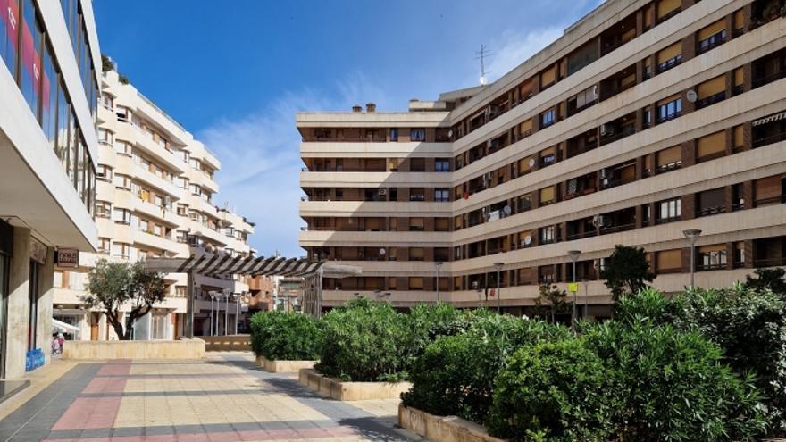 Imagen actual de la plaza Sancho El Fuerte.