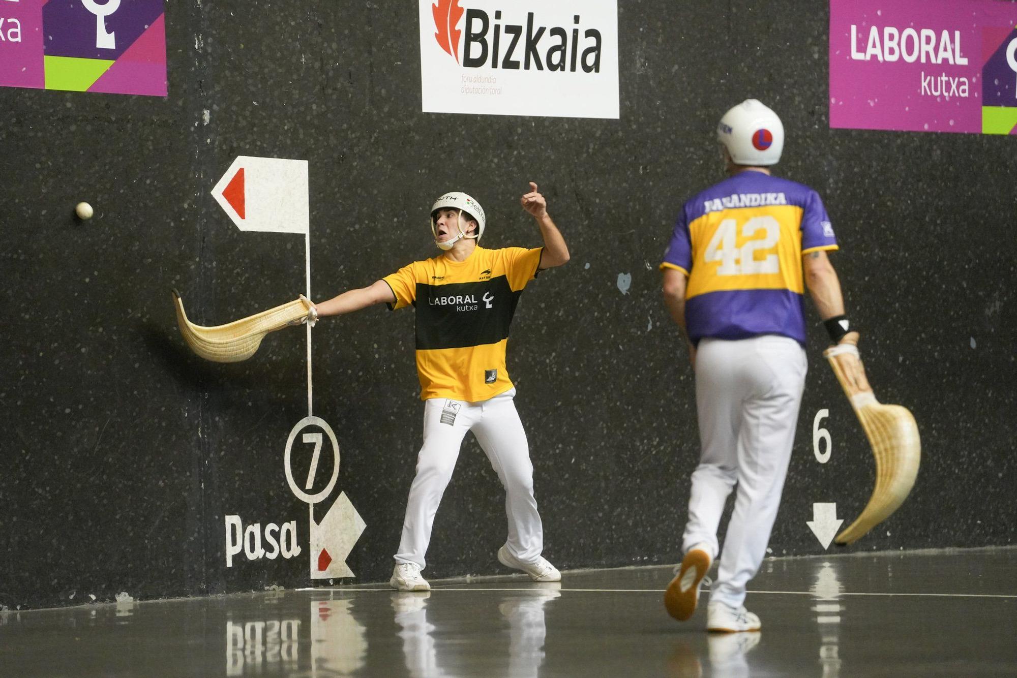 Eñaut Urreisti e Imanol López superan a Barandika-Basque en su segundo partido del Eusko Label Winter Series.