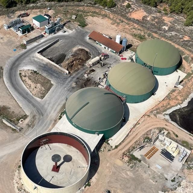 Planta de biometano en Cabanillas.