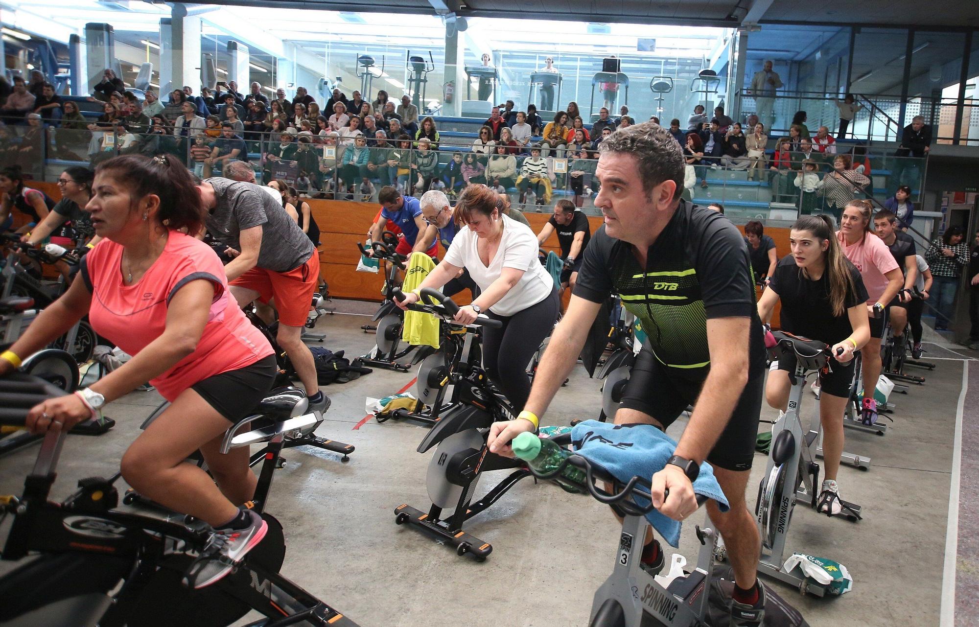 Spinning Band Solidario en Ororbia: música y deporte en directo por una buena causa