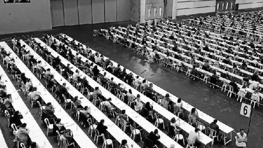 70.000 opositores se juegan su futuro este fin de semana
