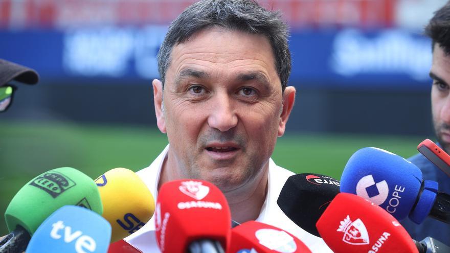 Braulio apela al orgullo de Osasuna: “No podemos dejar que el miedo nos paralice”