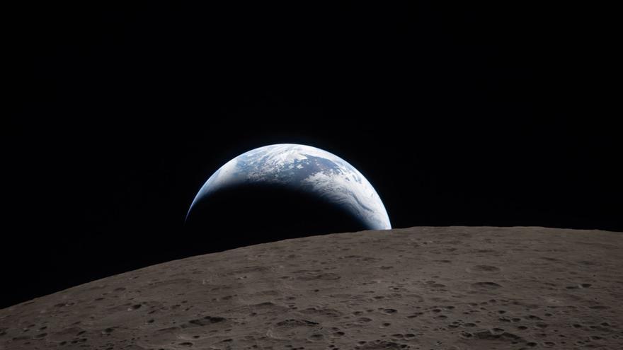 “La humanidad, desde el otro lado": la NASA revela la primera imagen de la Tierra desde la cara oculta de la Luna