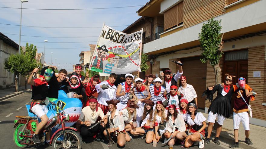 Murchante se disfraza de carnaval con los quintos de 2008 como protagonistas