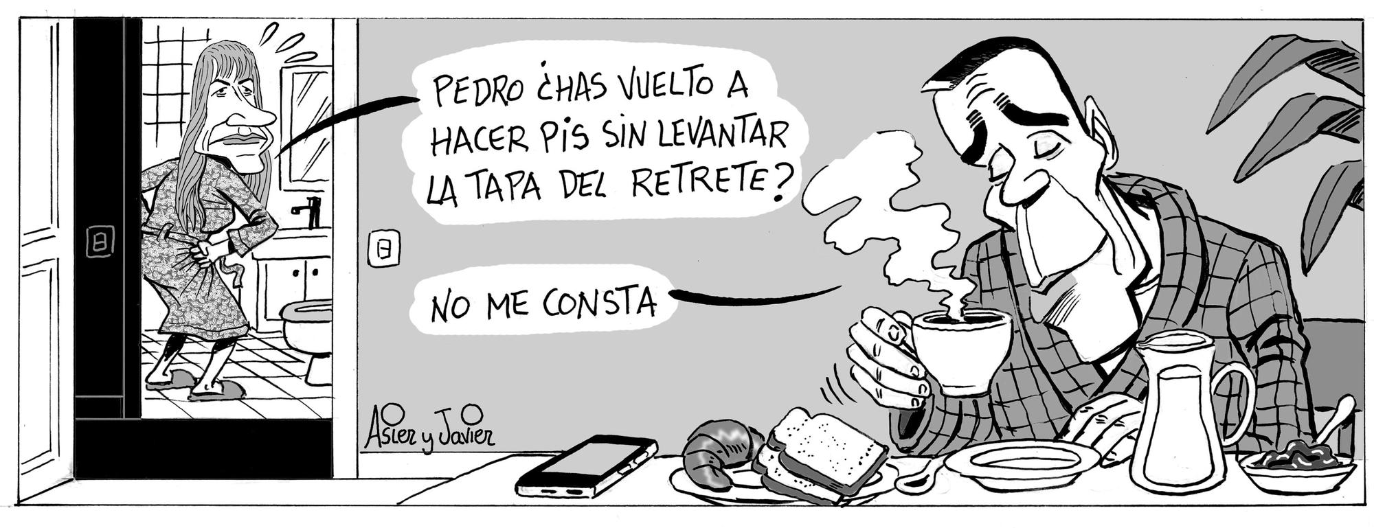 La tira de Asier y Javier del lunes 3 de noviembre de 2025