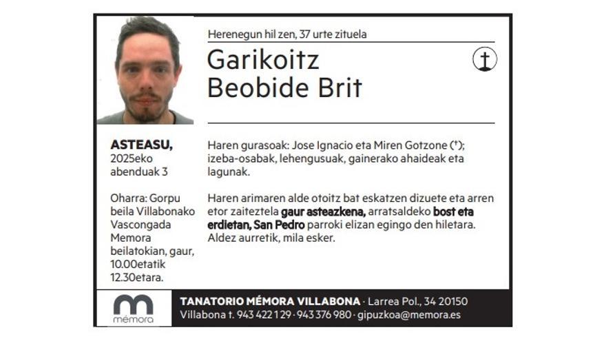 Garikoitz Beobide Brit