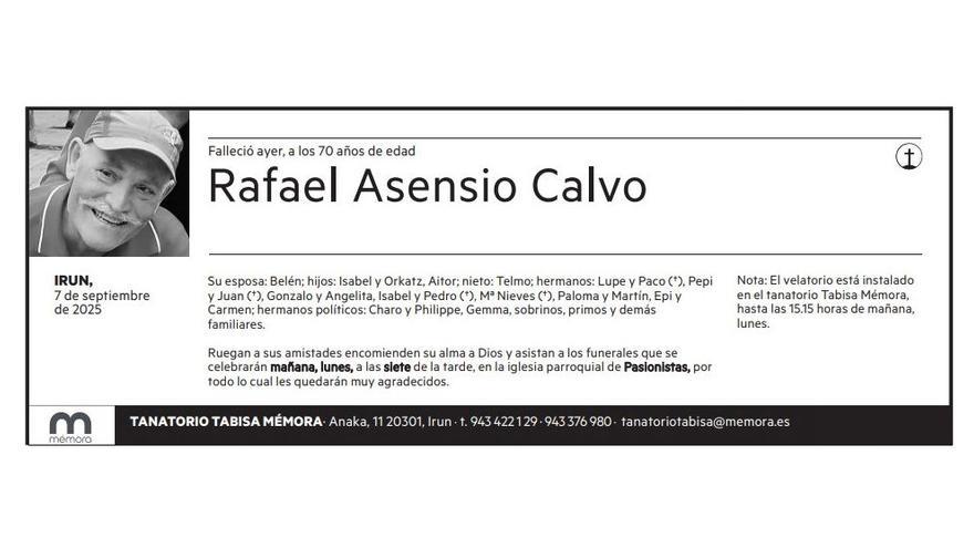 Rafael Asensio Calvo