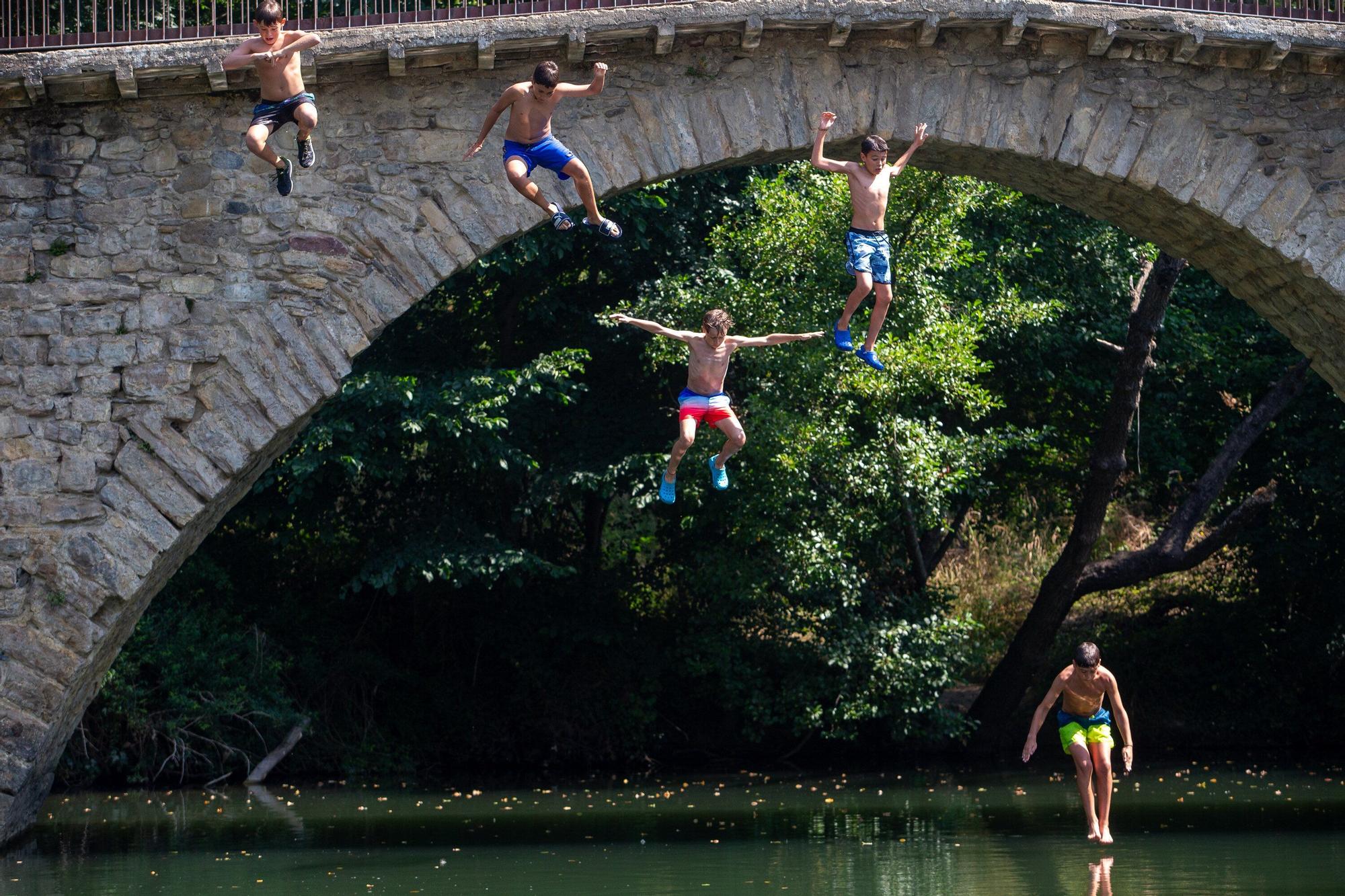 Ola de calor en Navarra