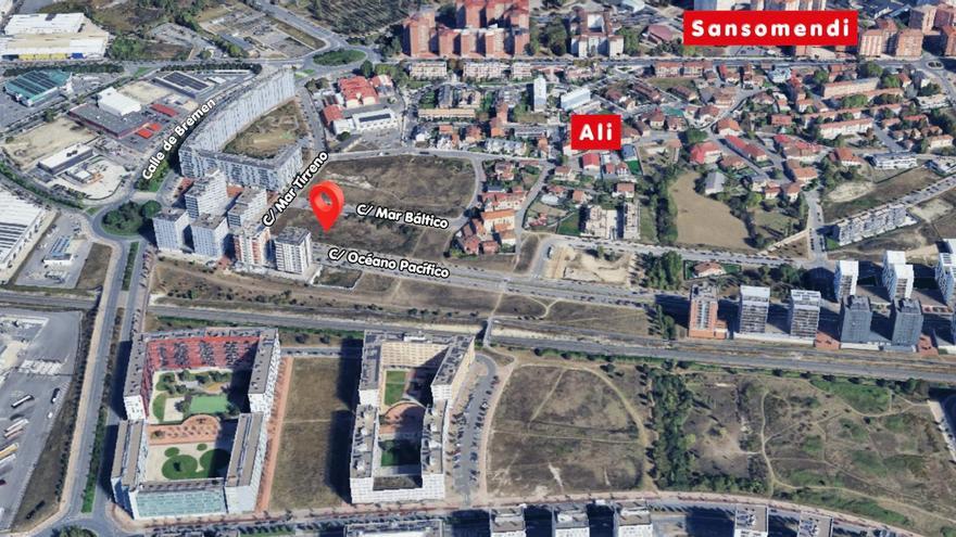 Vitoria pone a la venta dos parcelas de Zabalgana para construir hasta 79 VPO y 31 viviendas tasadas