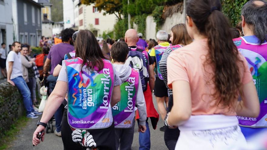 El Gobierno Vasco denuncia que la exhibición de fotos de presos de ETA durante la Korrika "hace daño a las víctimas"