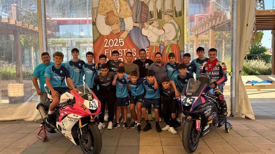 Homenaje al deporte en el cohete de Noáin