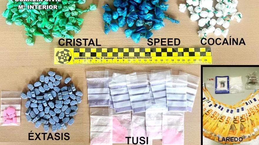 Pillan a dos vizcainos traficando con droga en Nochevieja y Año Nuevo en Laredo y Camargo