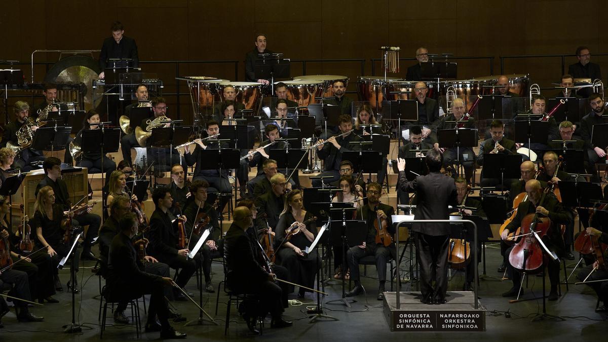 Concierto de la Orquesta Sinfónica de Navarra.